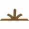 Ekena Millwork Richland Rough Sawn Timber Gable Bracket, Western Red Cedar, 72"W x 39"H x 2"D x 6"F, 13/12 Pitch GBW072X39X0206RIC00RWR - alternate 2
